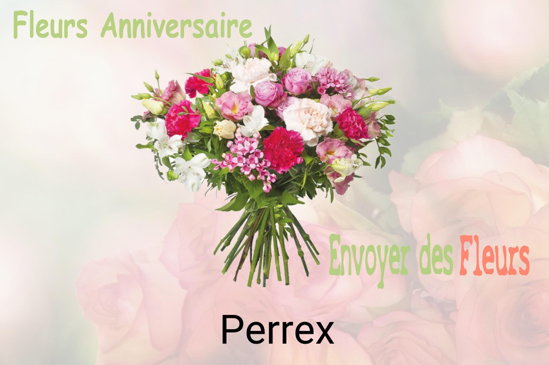 Bouquet de fleurs d’anniversaire livré à Perrex